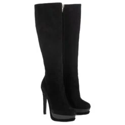 Outlet Élégance DIOR 24 Bottes DIOR T.UE 37 Suédée Noir