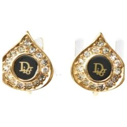 Boucle D’oreille Dior Doré