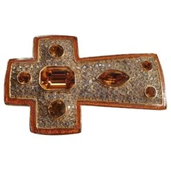 Christian Dior Broche Orange