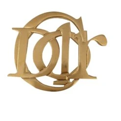 Broche Christian Dior Parfums Doré
