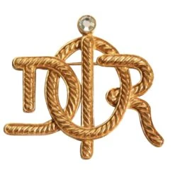 Christian Dior Broches Doré