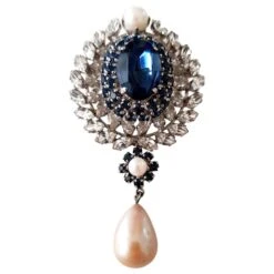 Christian Dior Broches Et Broches Métallisé