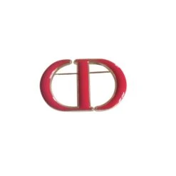 Broche Dior Rouge