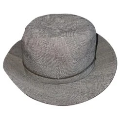Christian Dior Chapeau Dior Prince De Galles Gris Anthracite