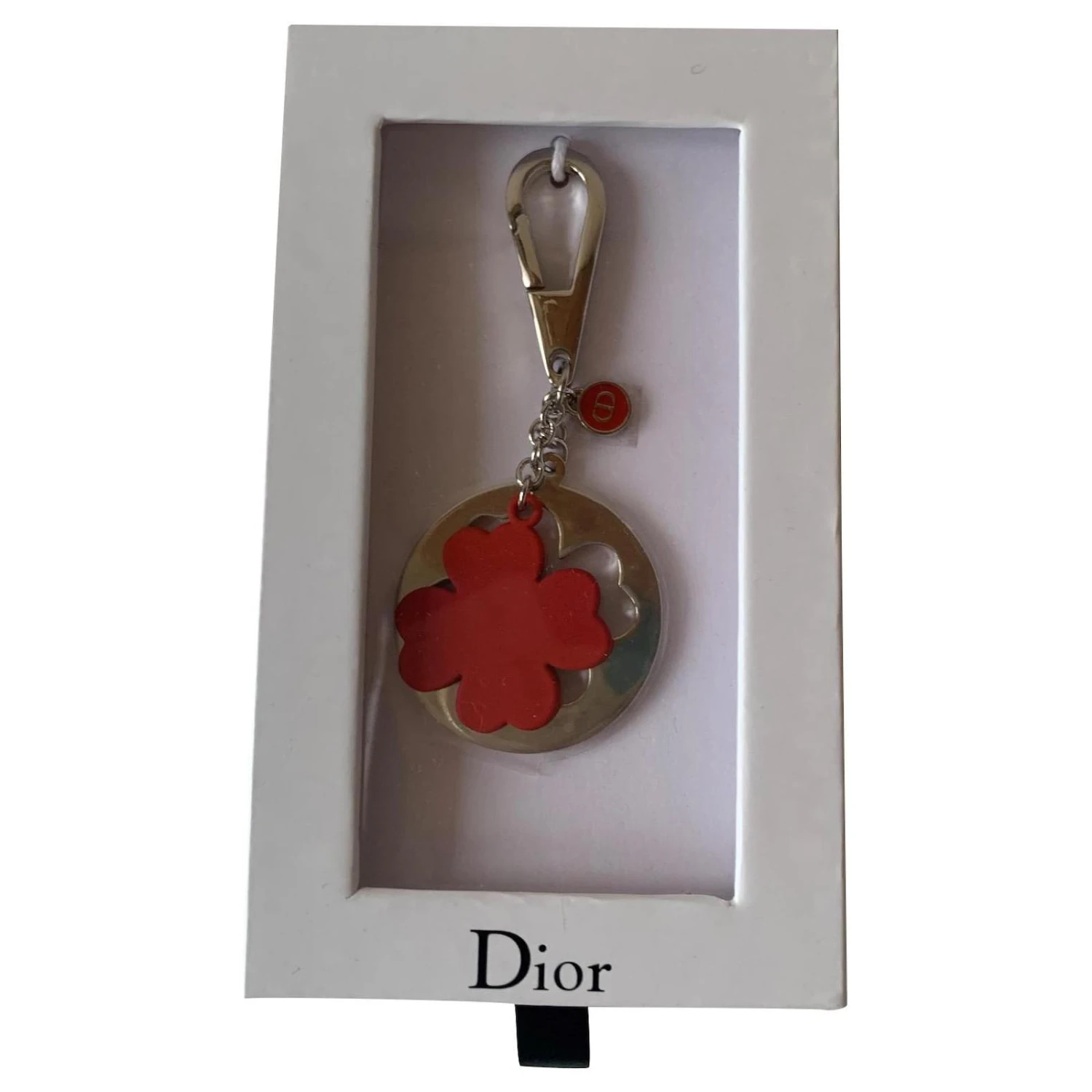 Dior Charmes De Sac Argenté Rouge 1 Dior Charmes De Sac Argenté Rouge