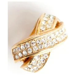 Christian Dior Chr. Boucles D'oreilles Dior Kiss Doré