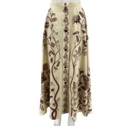 CHRISTIAN DIOR Jupes T.fr 38 Cotton Écru