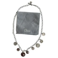 Collier Dior Argenté