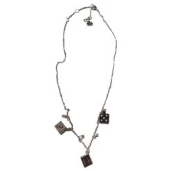 Collier Dior Bijouterie Argentée