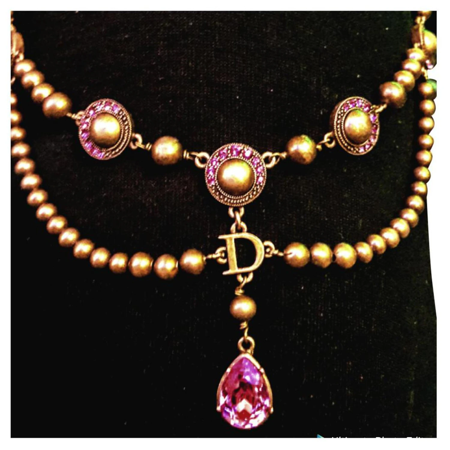 John Galliano Pour Christian Dior Bronze Fuschia 1 John Galliano Pour Christian Dior Bronze Fuschia