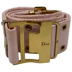 Christian Dior DIOR Ceintures T.Tissu International S Rose