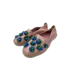 Christian Dior DIOR Espadrilles T.UE 39.5 Chiffon Rose