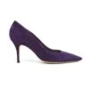 Christian Dior CLASSIC PURPLE SUEDE FR40 Violet Foncé