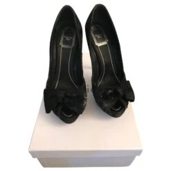 Christian Dior Escarpins Dior Noir