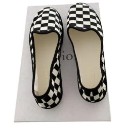 Christian Dior Espadrilles Noir Blanc