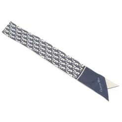 Dior Écharpe Oblique Twilly 70030063 Bleu