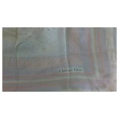 Dior Echarpes Rose Gris Anthracite