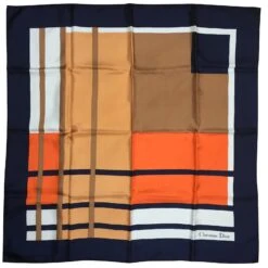 Vintage Carré Christian DIOR Cuivre