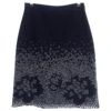 Jupe Coupe Laser Christian Dior X Simons Bleu Marine
