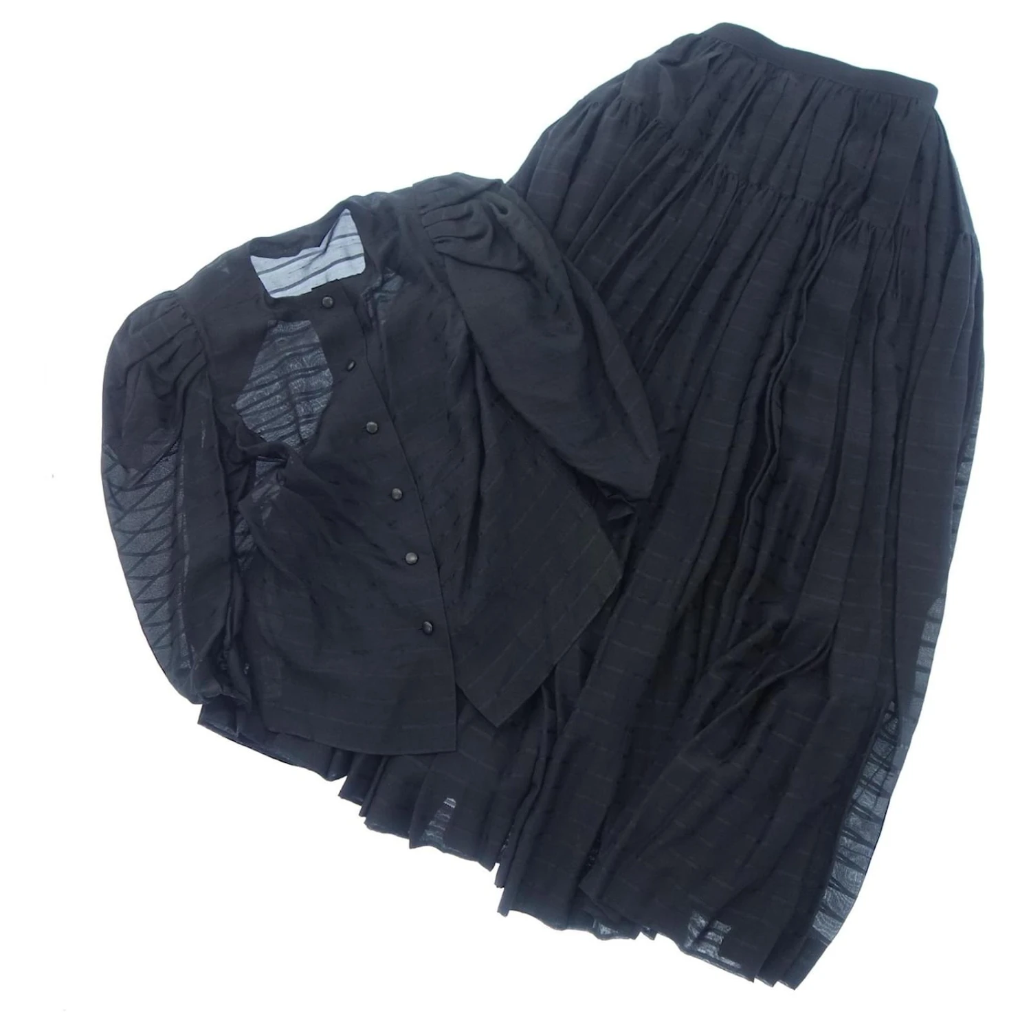 ***Jupe Longue Christian Dior Setup Tops Noir 1 ***Jupe Longue Christian Dior Setup Tops Noir