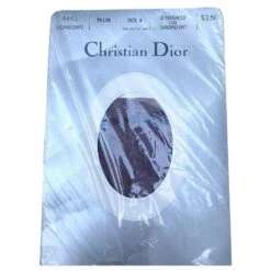 Christian Dior Diorissimo Collant Vintage Neuf Marron