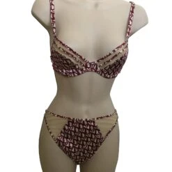 Christian Dior Ensemble Bordeaux