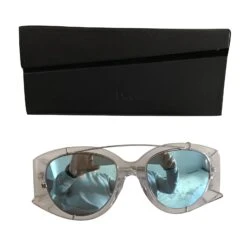 Christian Dior Lunettes Argenté