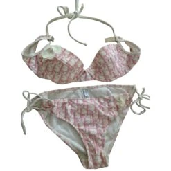Christian Dior Maillot De Bain Femme Rose