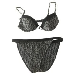 Dior Maillots De Bain Noir Bleu Gris Anthracite