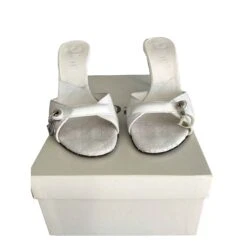 Christian Dior Mules Blanc