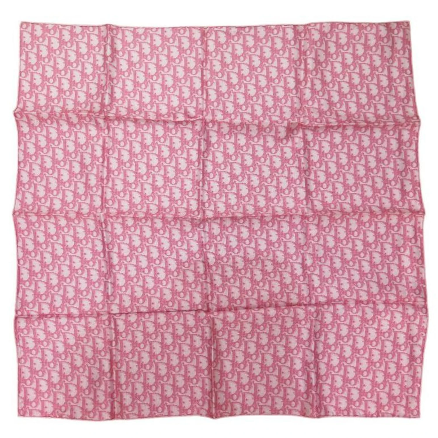NEUF FOULARD CHRISTIAN DIOR CARRE 70 TOILE MONOGRAMME OBLIQUE SOIE SCARF Rose 1 NEUF FOULARD CHRISTIAN DIOR CARRE 70 TOILE MONOGRAMME OBLIQUE SOIE SCARF Rose