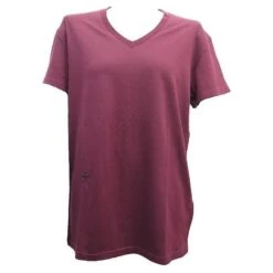 NEUF TSHIRT DIOR BRODERIE ABEILLE M 40 EN LAINE ET COTON BORDEAUX NEW SHIRT
