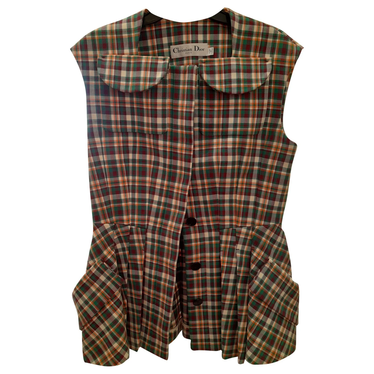 Nouveau Auth Christian Dior 2016ss Cruise Runway Mini-robe Femme Awesome Multicolore 1 Nouveau Auth Christian Dior 2016ss Cruise Runway Mini-robe Femme Awesome Multicolore