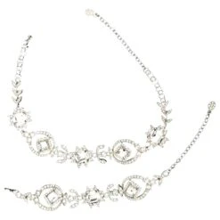 Dior Ensembles De Bijoux Argenté