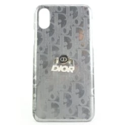 Dior Coque IPhone Trotteur Montaigne Monogramme Argenté