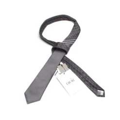 Dior Cravate En Soie 01C1047A0266 Noir