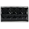 Dior Portefeuille à Chaîne Lady Dior Cannage Noir