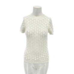 Christian Dior DIOR Maille T.fr 34 Cotton Blanc