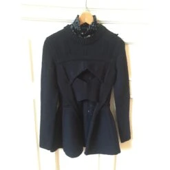 DIOR Maille T.International S Laine Bleu Marine