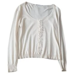 Christian Dior Tricots Blanc Cassé