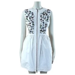 Christian Dior Robe Ornée Multicolore