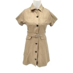 Christian Dior Robes DIOR T.fr 34 Cotton Beige