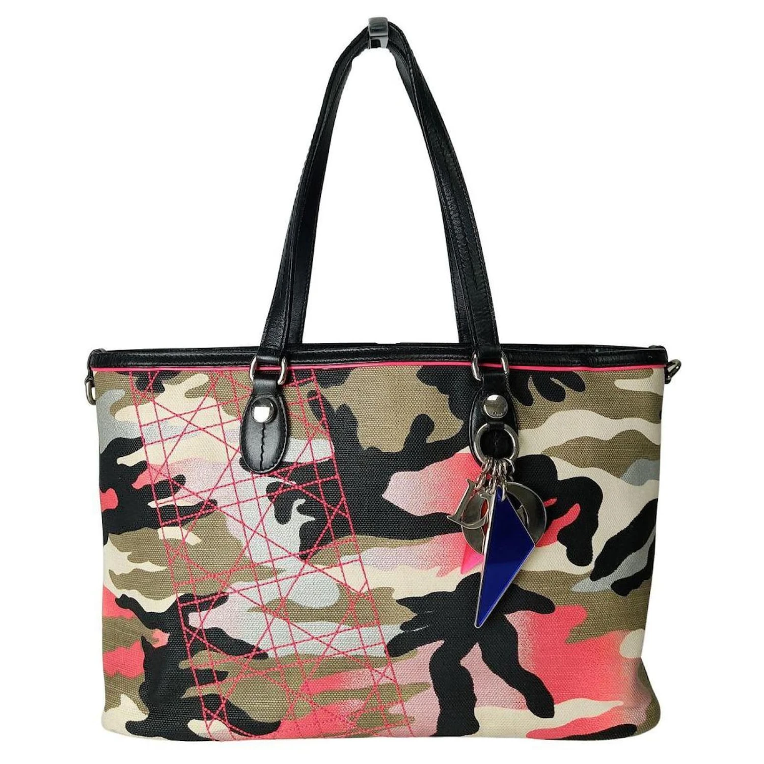 Sac Cabas Christian Dior Camouflage Multicolore 1 Sac Cabas Christian Dior Camouflage Multicolore