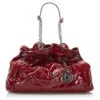 Sac Cabas Dior Cannage En Cuir Verni La Trente Rouge