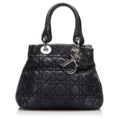 Dior Noir Cannage Lady Dior Doux