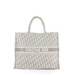 Sacs à Main DIOR T. Chiffon Gris