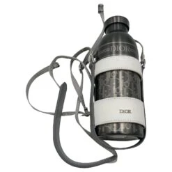 Gourde Dior Avec Bandoulière Blanc Gris Anthracite