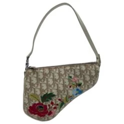 Saddle Selle Dior Toile Beige