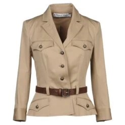 Saharienne Dior Veste Bar Beige