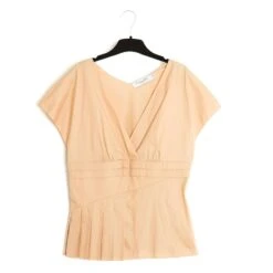Dior 07P JOHN GALLIANO BEIGE DRAPE FR42